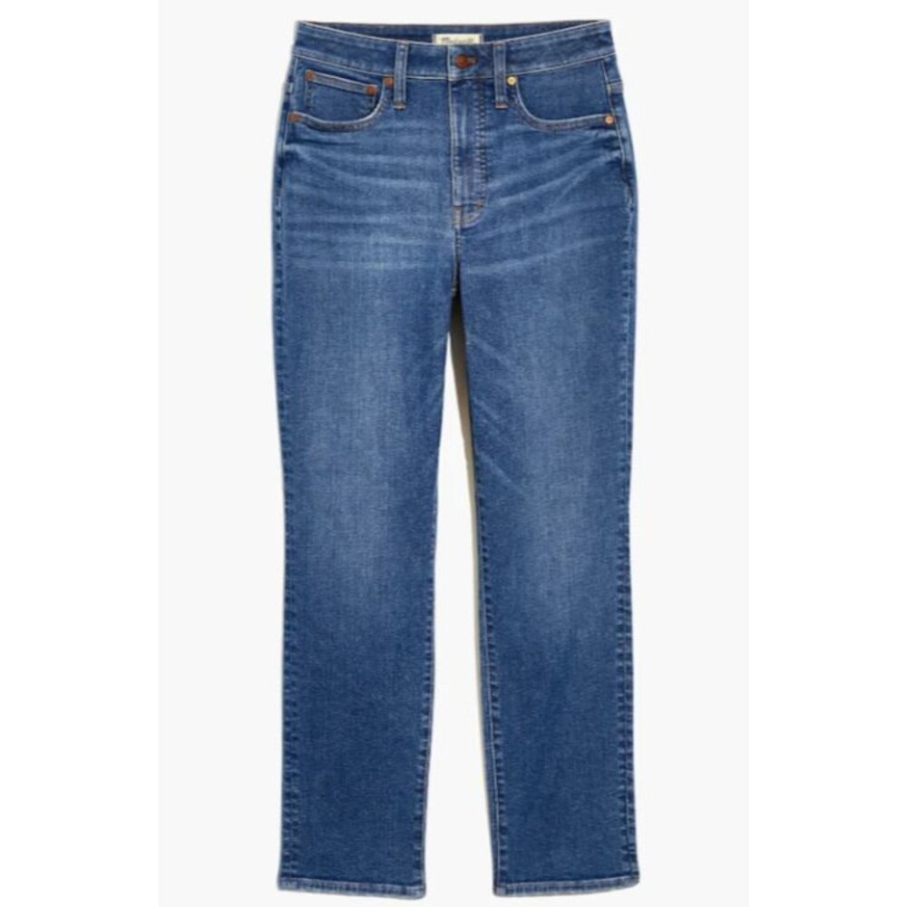 MADEWELL 28 W Plus Curvy Mom Jeans Finney Wash